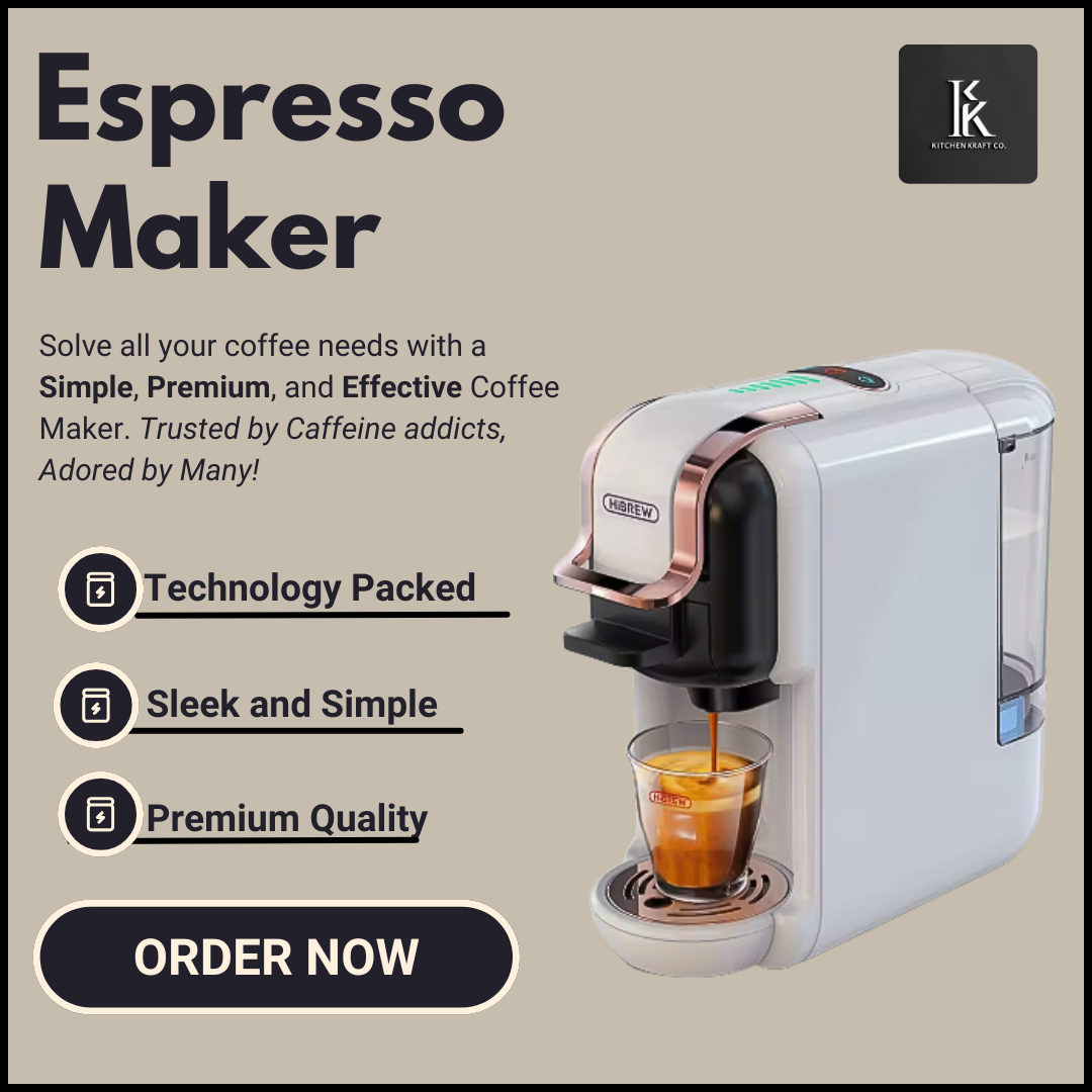 A better Start To Your Mornings | Premium Espresso Maker
