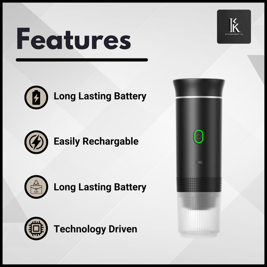 Portable Espresso Powerhouse – Brew Anywhere, Anytime
