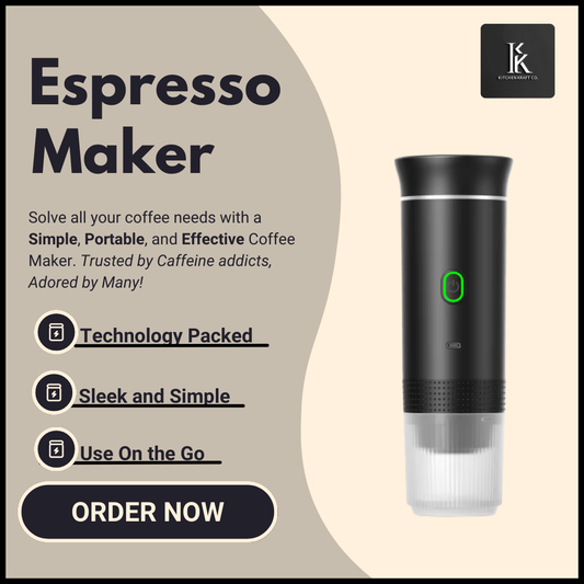 Portable Espresso Powerhouse – Brew Anywhere, Anytime